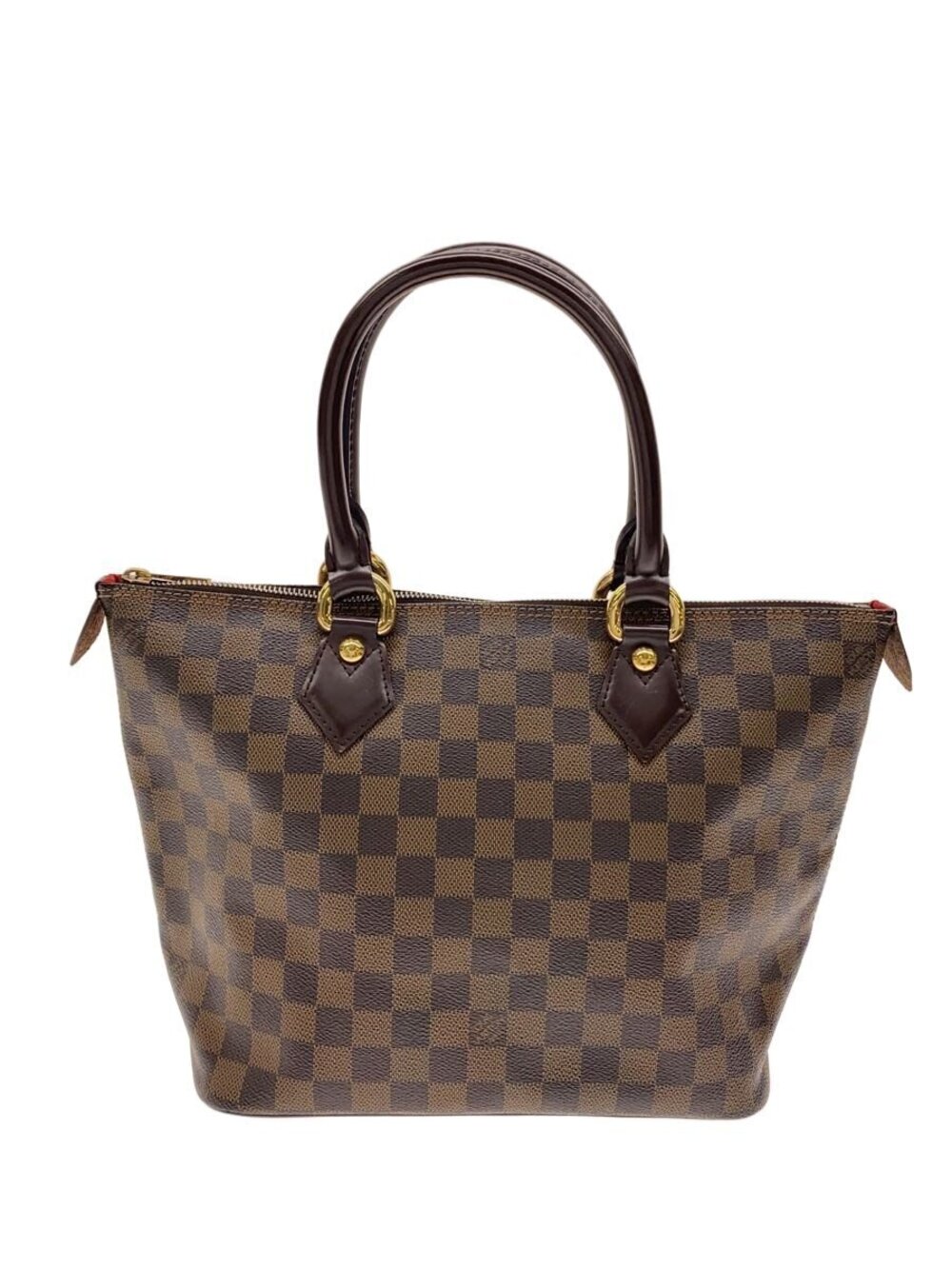 LOUIS VUITTON Saleya Tote Bag Brown All over